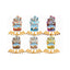 Dubai Cookies Crispy Knafen Wafer Rolls| 40-Piece Jar