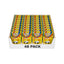 Skittles 彩虹 Gummy Soft Candy Chinese Edition 48-Pack | Mixed Fruit & Yogurt Flavors | Imported Novelty Candy