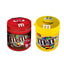 M&M's Red & Yellow Character Face Collectible Jars 100g β Canadian Milk Chocolate & Chinese Peanut Editions