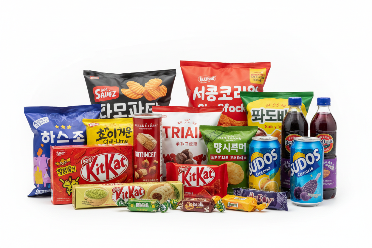 Wholesale Exotic World Snacks
