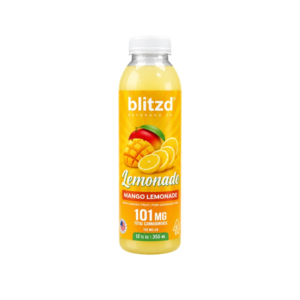 Blitzd THC Lemonade 101mg – 12oz | Assorted Flavors