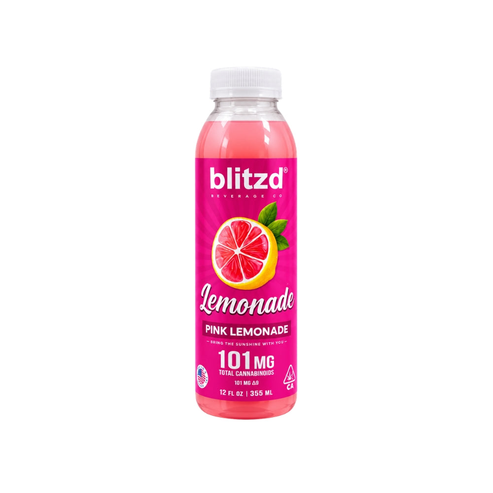 Blitzd THC Lemonade 101mg – 12oz | Assorted Flavors