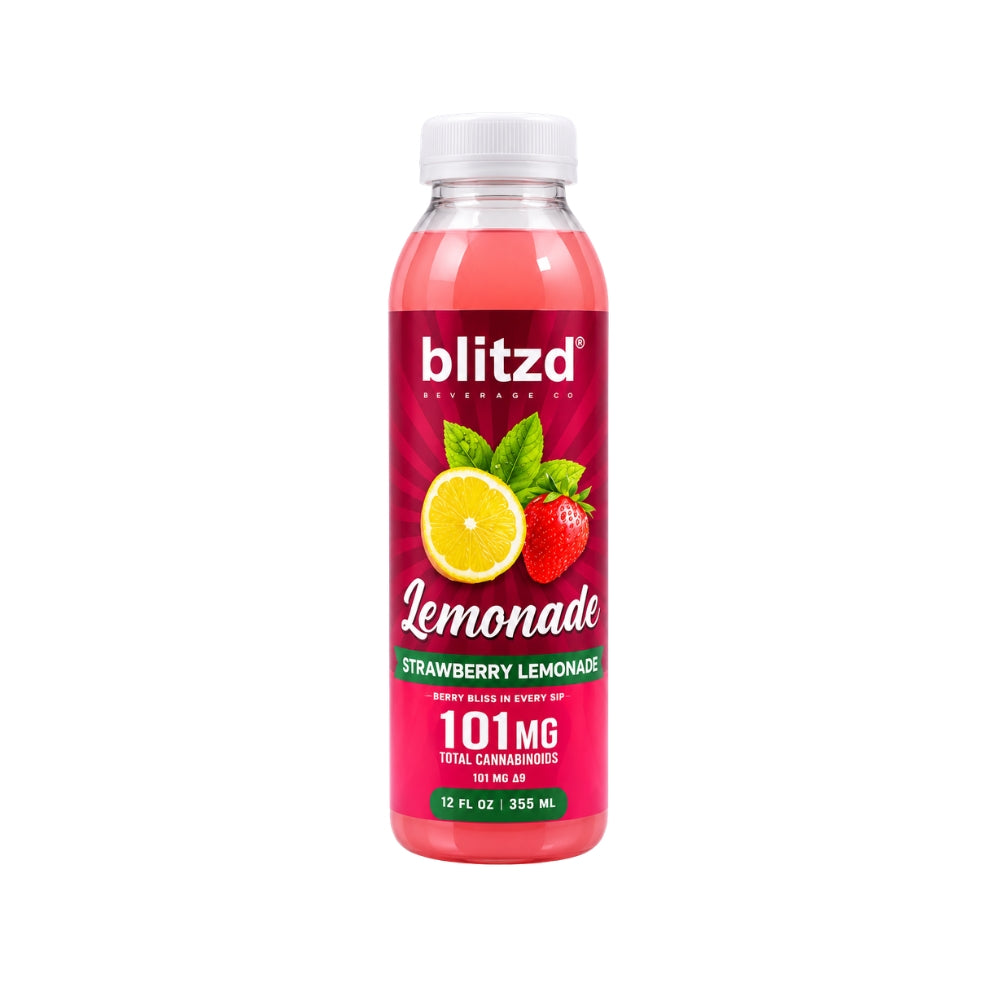 Blitzd THC Lemonade 101mg – 12oz | Assorted Flavors