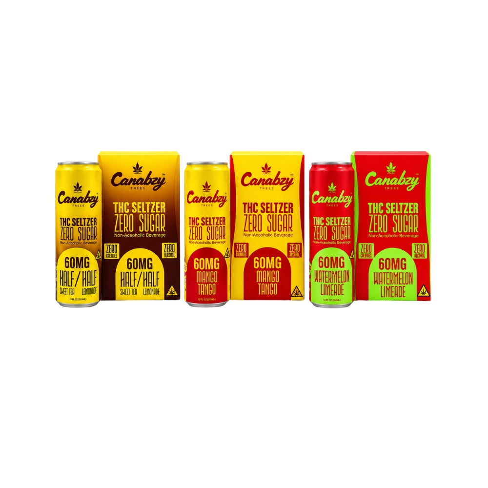 Canabzy THC Seltzer 60 mg 4-Pack
