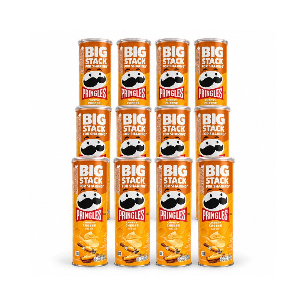 Pringles Big Stack Potato Crisps 134 g, 12-Pack