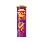 Chinese Lay's Stax Spicy Crayfish Flavor Stacked Potato Chips 90g imported from China