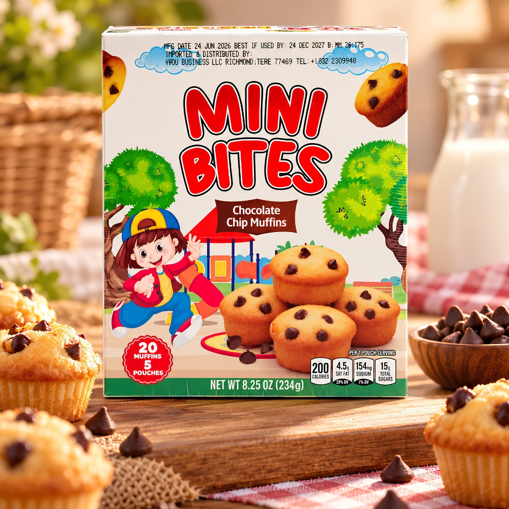 Good Goodies Mini Bites Muffins 20 Count