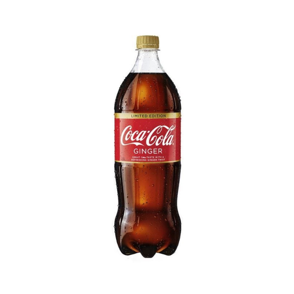 Coca-Cola Ginger Limited Edition Soda — 1.25L Bottle Main image