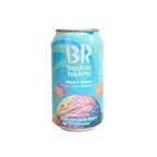 Baskin-Robbins Milky Soda Korean Canned Drink – 5-Flavor Variety Pack | Peach Yogurt, Cotton Candy, Mango Tango, Blueberry Yogurt, Cherries Jubilee (350ml)