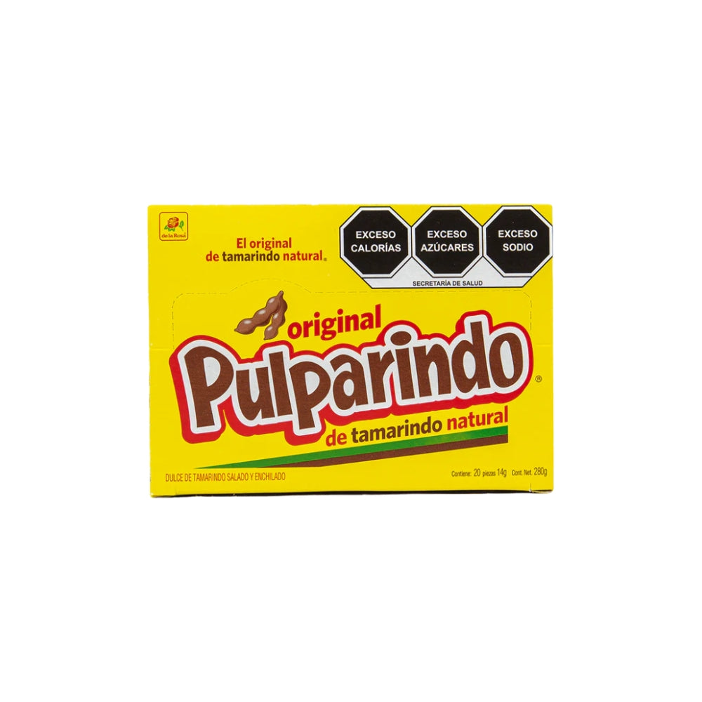 De La Rosa Pulparindo Tamarind Candy Variety Pack | Original, Watermelon, Extra Spicy & Mango Gigante