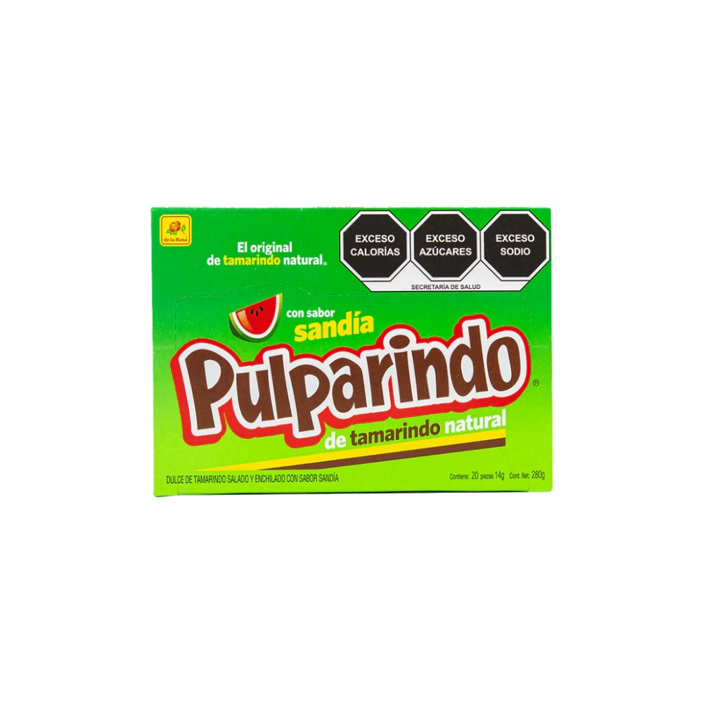 De La Rosa Pulparindo Tamarind Candy Variety Pack | Original, Watermelon, Extra Spicy & Mango Gigante
