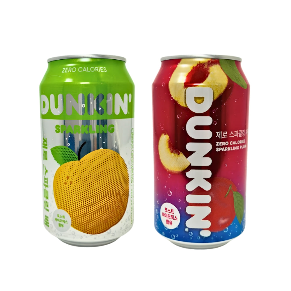 Korean Dunkin' Zero Calorie Sparkling Drink 350ml Main image
