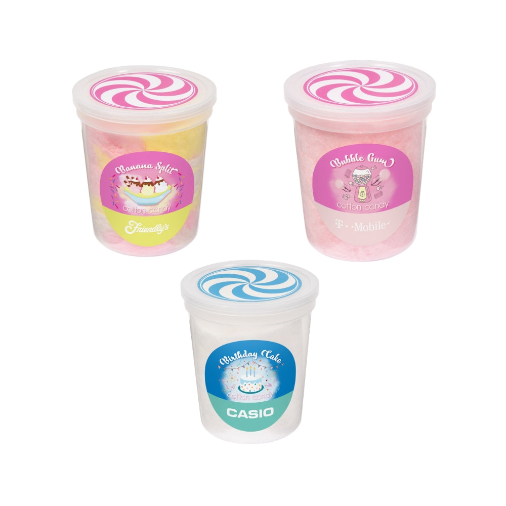 Novelty Cotton Candy Jars – Fun Flavors | 1.75 oz Each Main image
