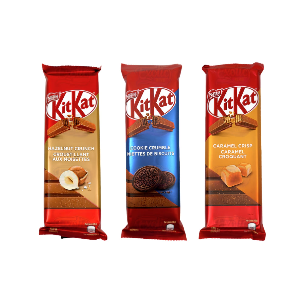 KitKat Canada Imported Chocolate Wafer Bar – Exotic Flavors (120g)