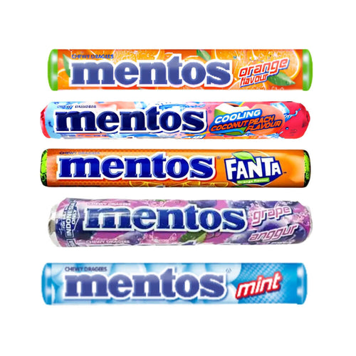 International Mentos Rolls Exotic Flavors | Imported