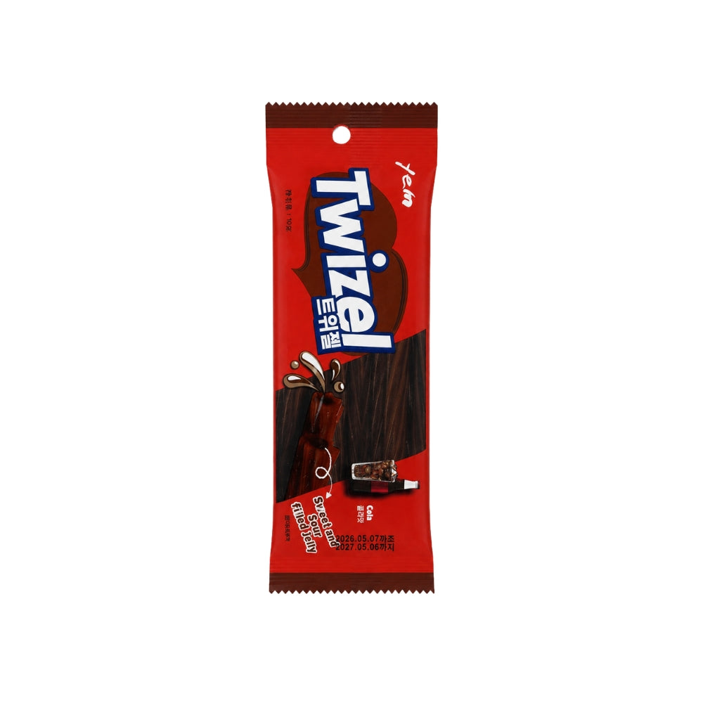 Twizel Sweet & Sour Filled Jelly Sticks — Watermelon, Cola & Blueberry|(70g each)