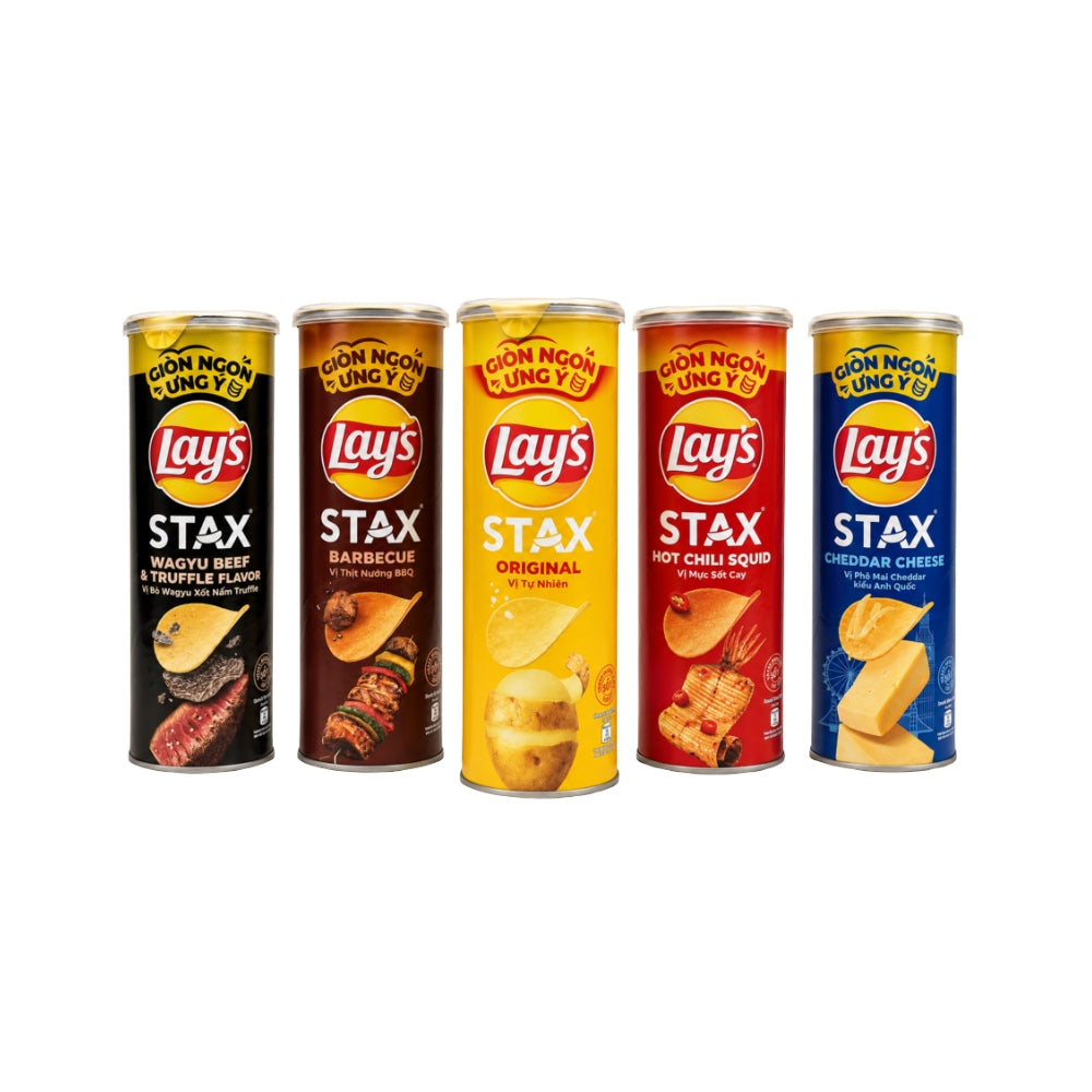 Lay's Stax Potato Chips 90 g Can