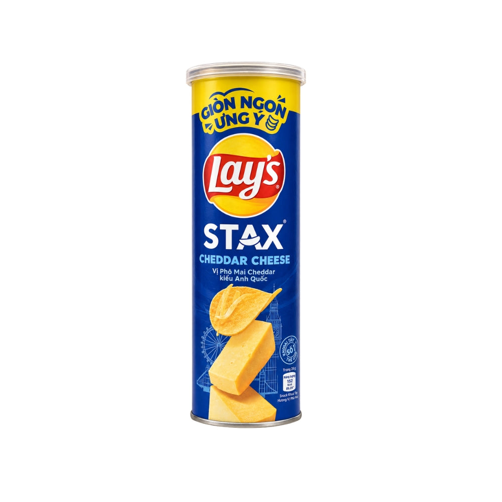 Lay's Stax Potato Chips 90 g Can