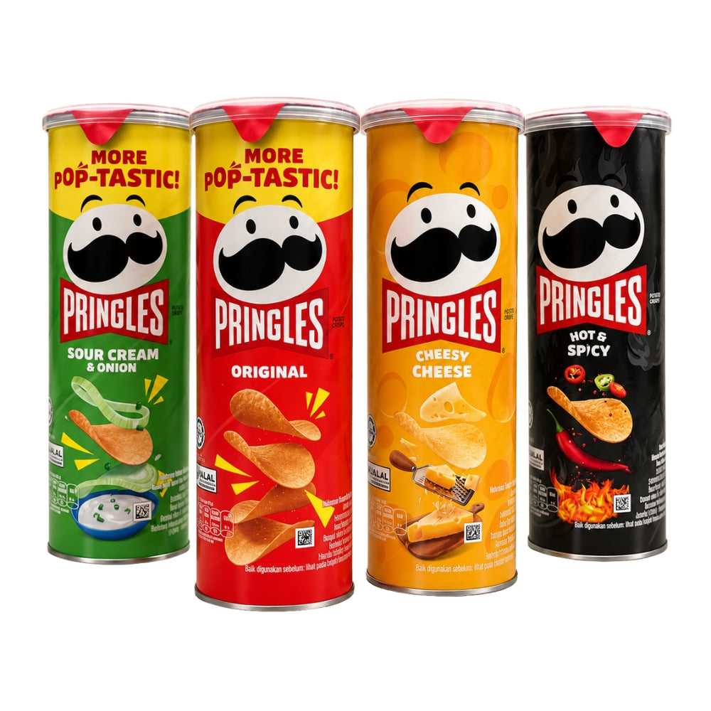 Pringles Potato Crisps 102 g Can
