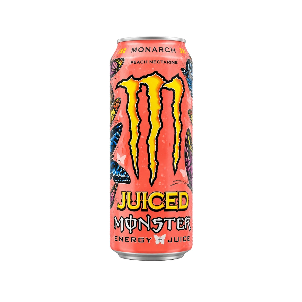Monster Monarch Peach Nectarine Energy Drink 500 mL