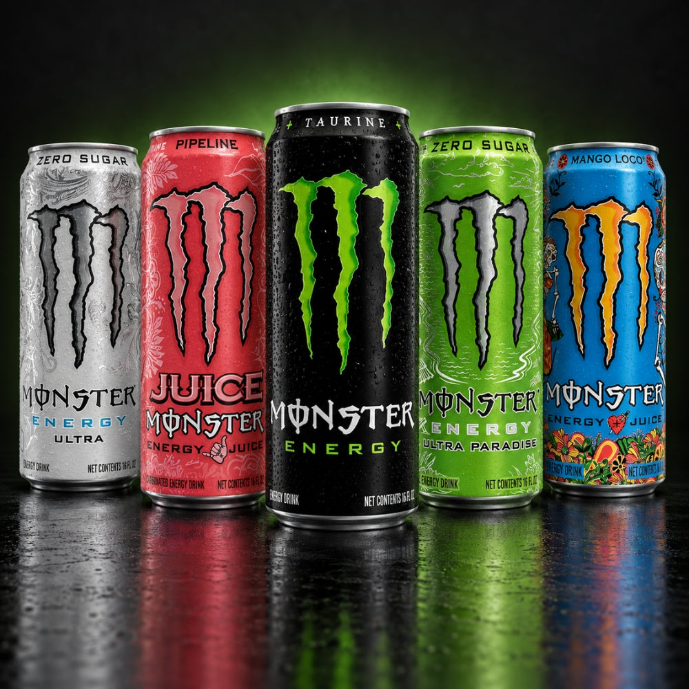 Monster Energy Drink 355 ml Can, Choose Your Flavor