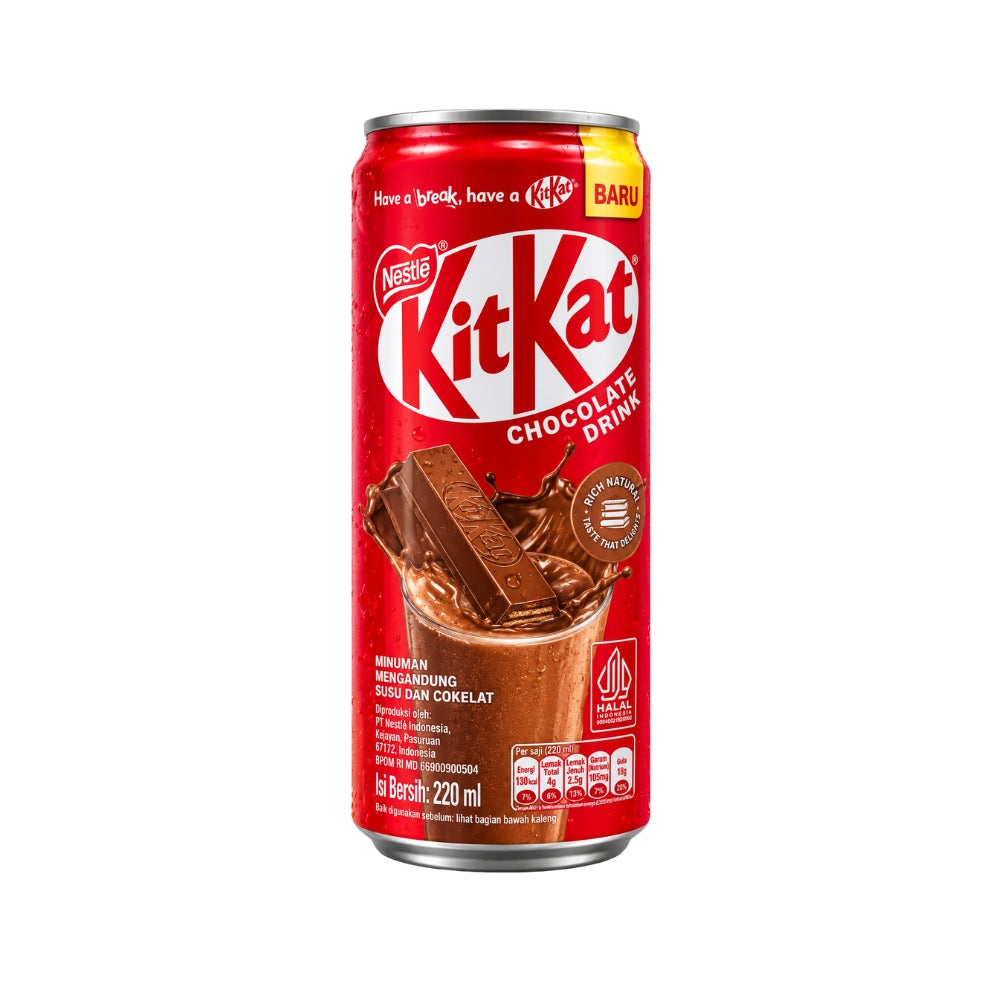KitKat Drink 220 mL Can - Chocolate Drink or Latte