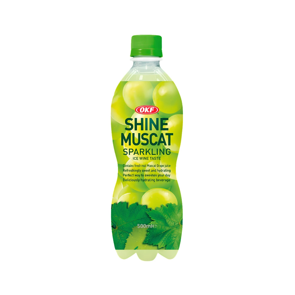 OKF Shine Muscat Sparkling Ice Wine Taste 500ml – Korean Real Muscat Grape Juice Drink Main image
