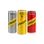Schweppes 320 ml Can (Vietnam), 3 Drink Varieties