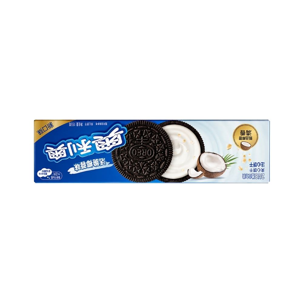 Oreo China Cookies Matcha & Coconut Flavors 87g (奥利奥饼干) Secondary image