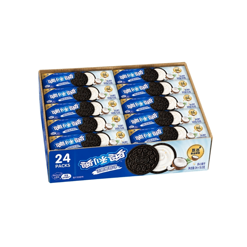 Oreo China Edition 2-Flavor Variety Pack 24 Pack — Matcha & Coconut