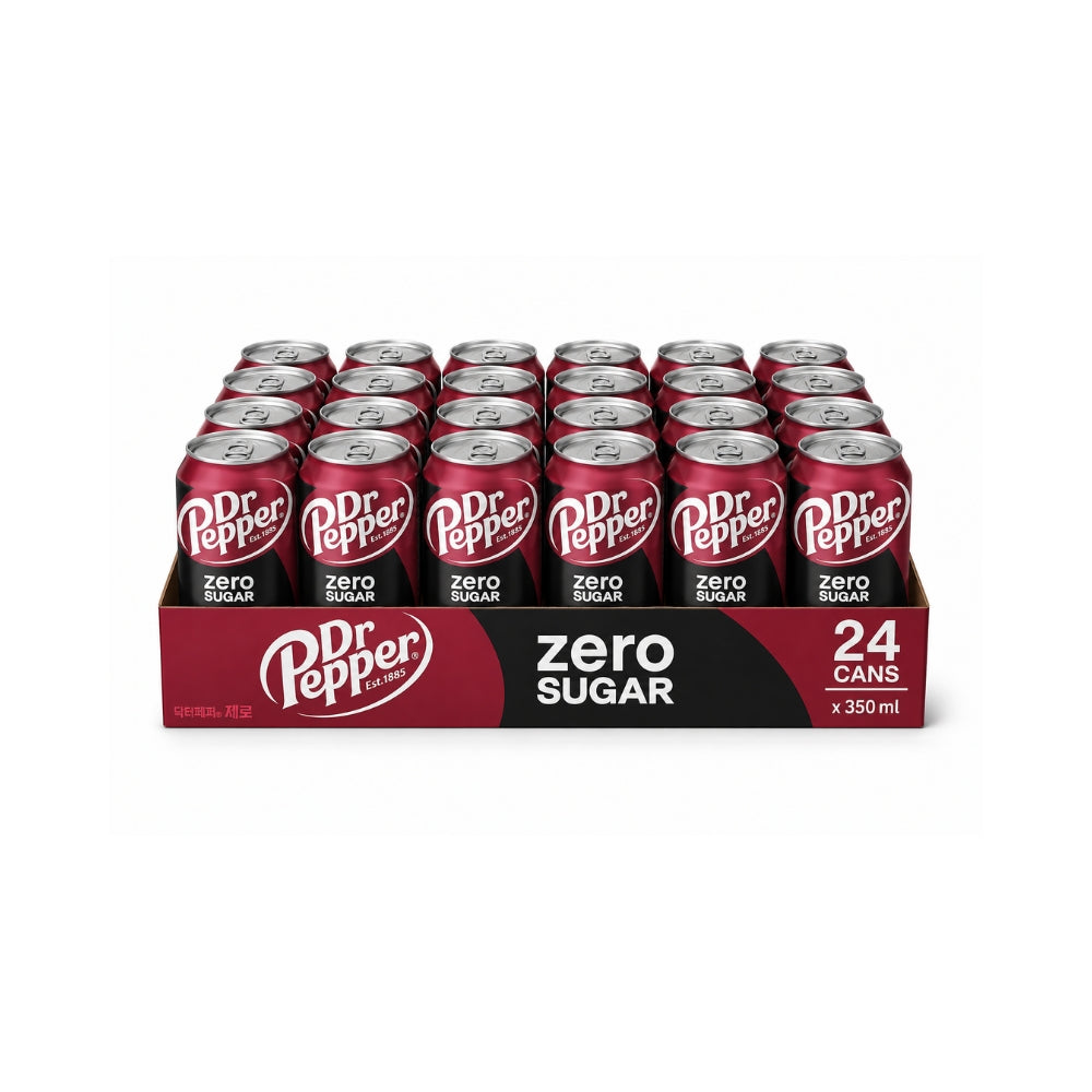 Dr Pepper Korea 355ml Cans – 24-Pack Tray Secondary image