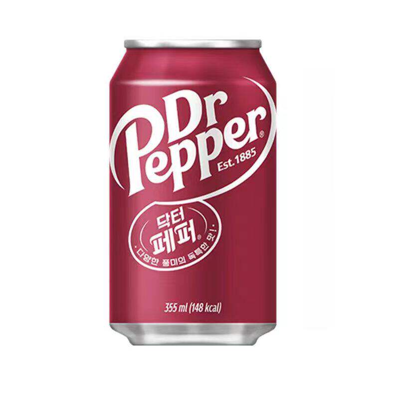 Korean Dr Pepper Variety Pack – Original, Zero Sugar & Strawberry Cream Zero (3 Cans)