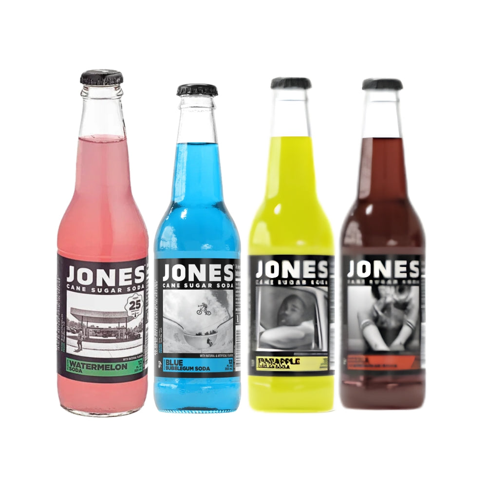 Jones Cane Sugar Soda 12oz – Glass Bottles Main image