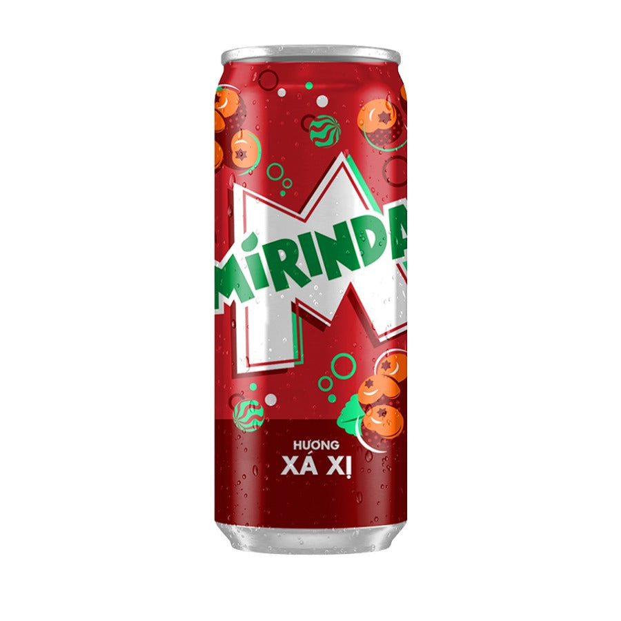 Mirinda Sarsi Soda Can 320ml — Vietnamese Xá Xị Flavour (Hương Xá Xị) Main image