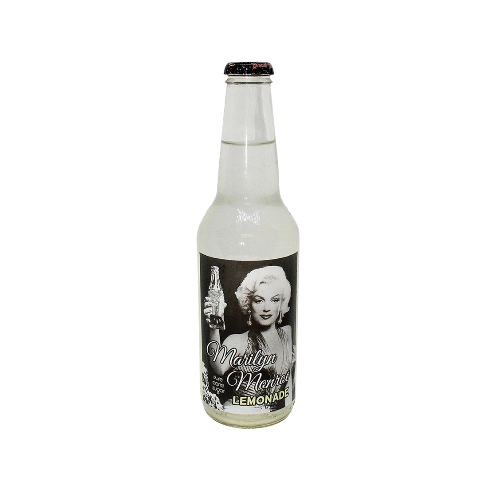 Rocket Fizz Marilyn Monroe Lemonade Soda – Pure Cane Sugar, 12 oz Glass Bottle Main image