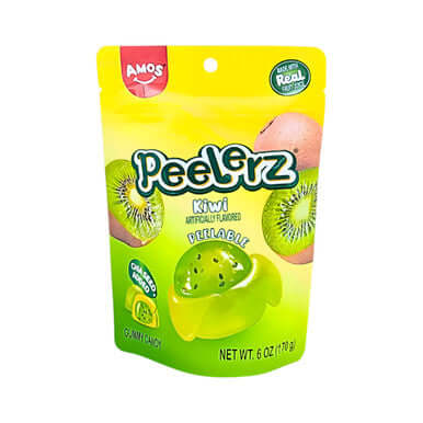Amos Peelerz Peelable Gummy Candy 6oz / 170g – TikTok Viral Fruit Gummies