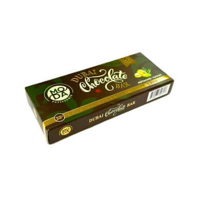 MODA Patisserie Dubai Chocolate Bar 95g Pistachio Kunafa – Premium Gift Box