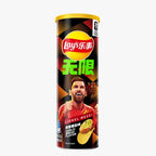 Lay's Beef Pie Flavor Chips — David Beckham &  Lionel Messi 无限 Edition, 24 Cans × 104g (2.496kg)