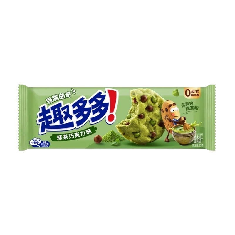 Chips Ahoy! Qu Duo Duo Chocolate Chip Cookies 85g — Crispy Chinese Import Snack