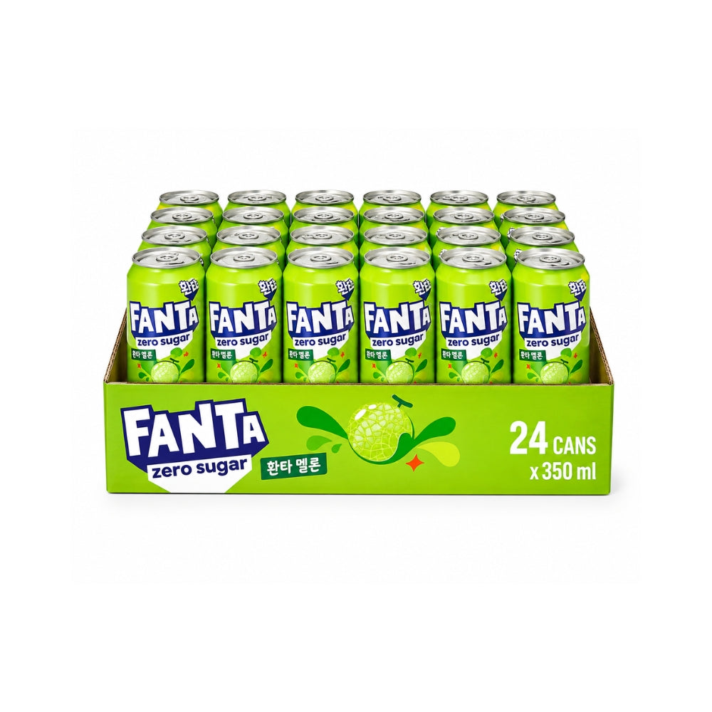 Fanta Korean Import Soda 350ml Cans (24-Pack)