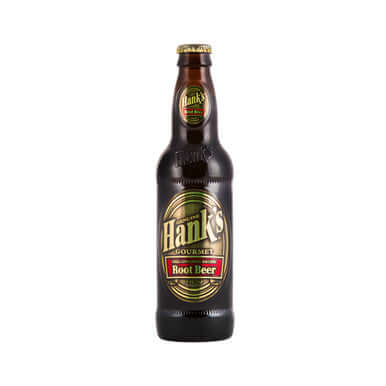 Hank's Genuine Gourmet Root Beer 12oz – Premium Philadelphia Craft Root Beer Glass Bottle Main image