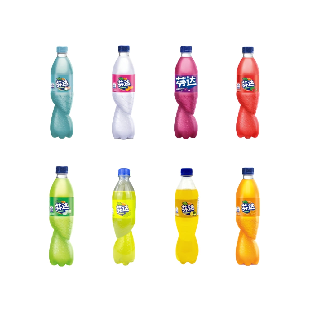 Fanta China 芬达 500ml Twisted Bottle