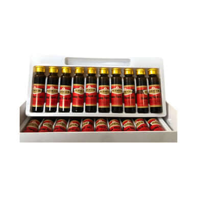 Ginseng Royal Jelly Vitamin Shots 10ml x 30 Vials – Premium Energy & Wellness Tonic Box