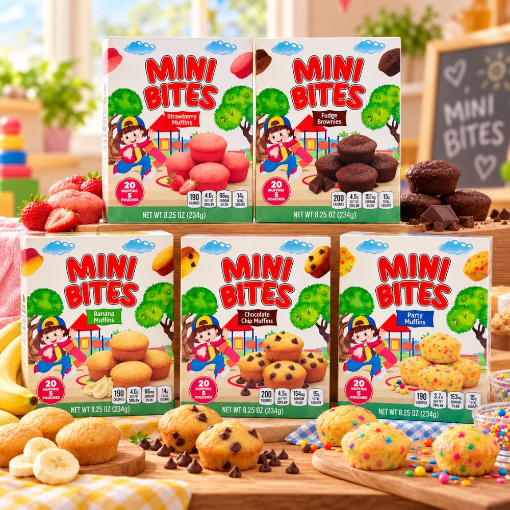 Good Goodies Mini Bites Muffins 20 Count