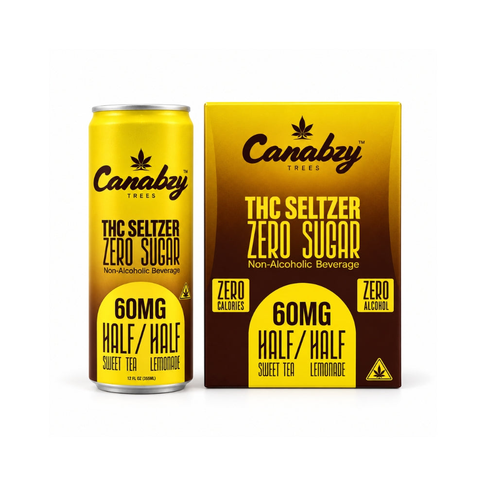 Canabzy THC Seltzer 60 mg 4-Pack