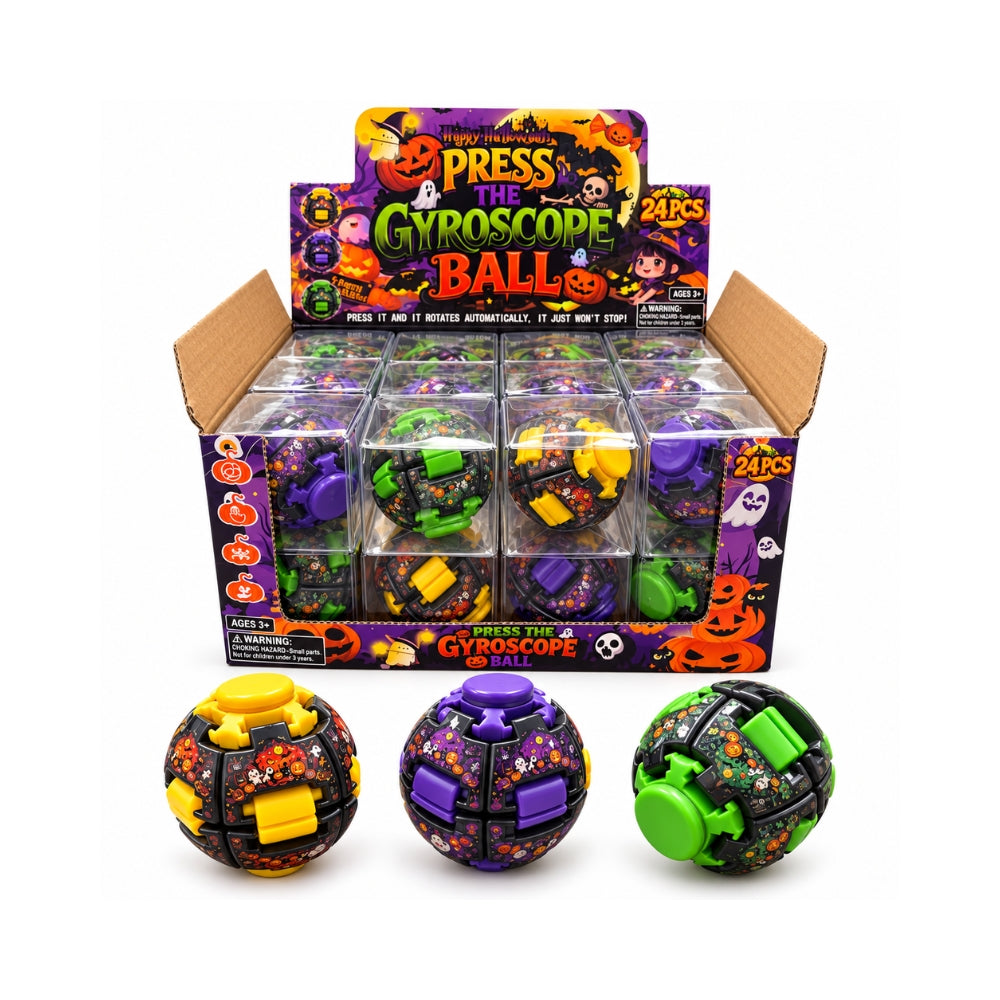 Halloween Gyroscope Ball – 24-Piece Display Box Secondary image