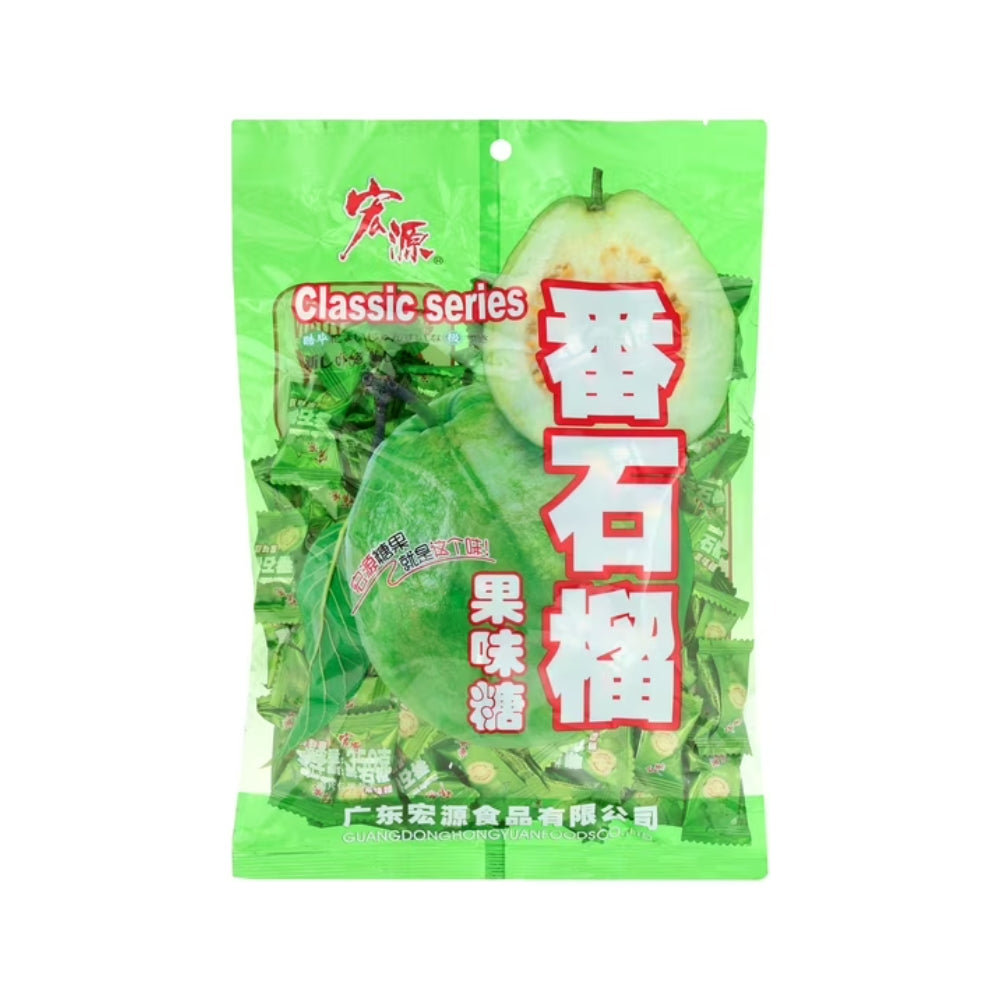 Chinese Hongyuan Classic Guava Candy 350g – Imported from China
