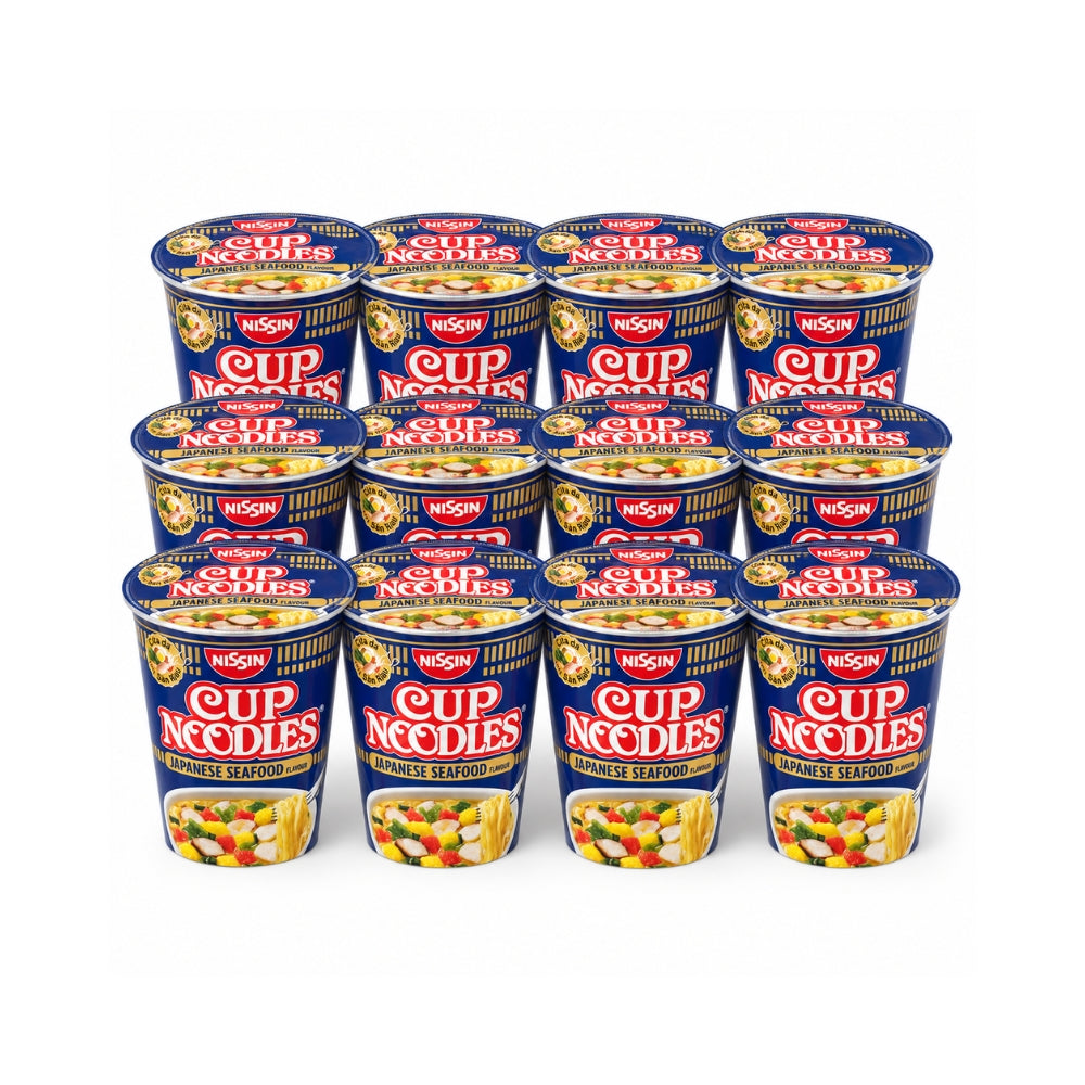 Nissin Cup Noodles 67 g, 12-Pack