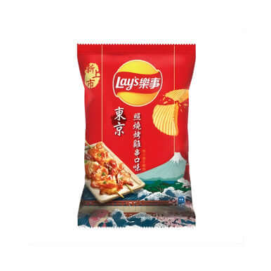 Taiwan Lay's Tokyo Teriyaki Salmon Bento Chips 70g – 東京 Edition Imported from Taiwan Main image