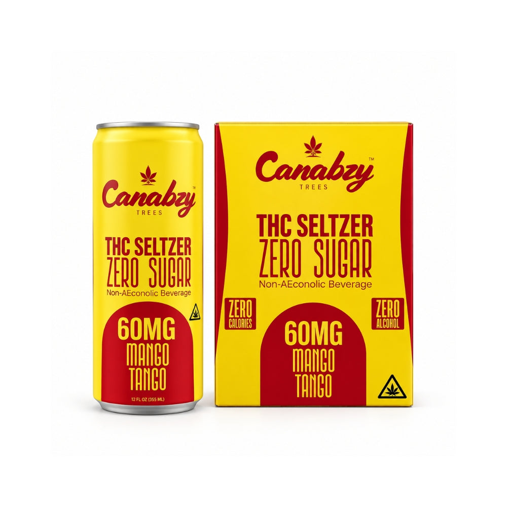 Canabzy THC Seltzer 60 mg 4-Pack